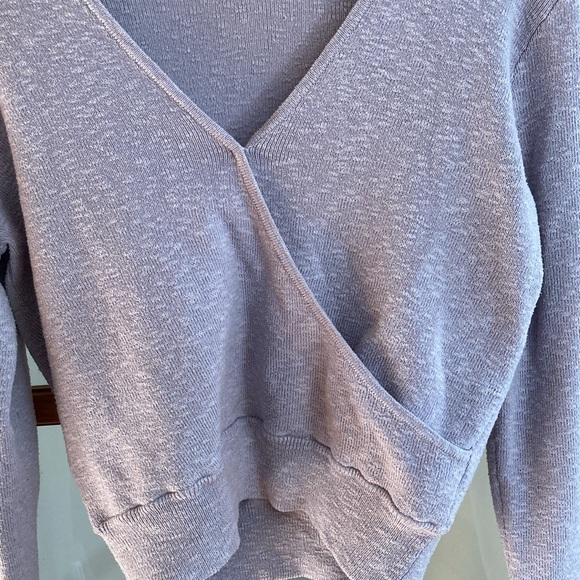 Madewell Wrap Sweater - Picture 3 of 8